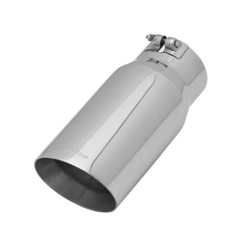 Flowmaster 15376 Exhaust Tip 5" Outlet, 4" Inlet, 12" Long Angle Cut Polished