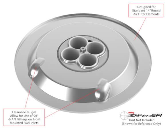 Holley Sniper Air Cleaner Assemblies 120-540