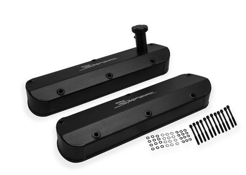 Holley Sniper Fabricated Aluminum Valve Covers 890013B