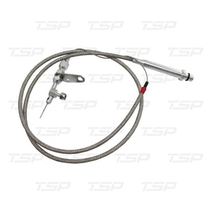 SP6049 – 56" Throttle Kickdown Cable, GM/Chevy TH350 (Braided Stainless Steel)