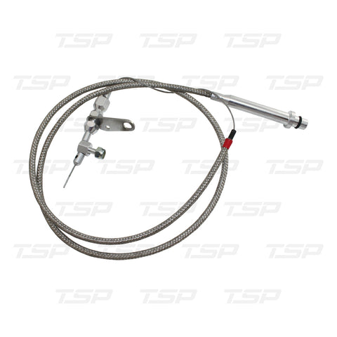 SP6049 – 56" Throttle Kickdown Cable, GM/Chevy TH350 (Braided Stainless Steel)