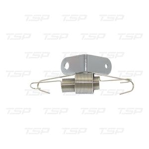 SP6052 CHROME STEEL UNIVERSAL THROTTLE RETURN SPRING & BRACKET KIT