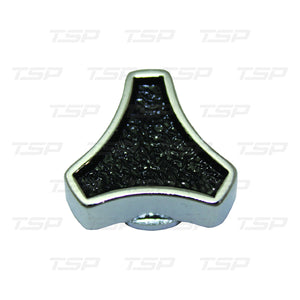 SP7214  1/4"-20 Black & Chrome Small Spinner Air Cleaner Nut
