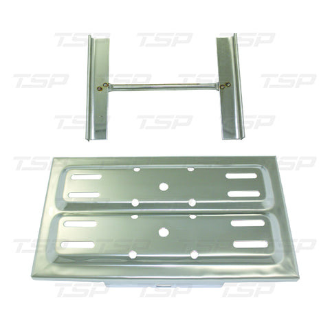 SP7391 STAINLESS STEEL UNIVERSAL BATTERY TRAY