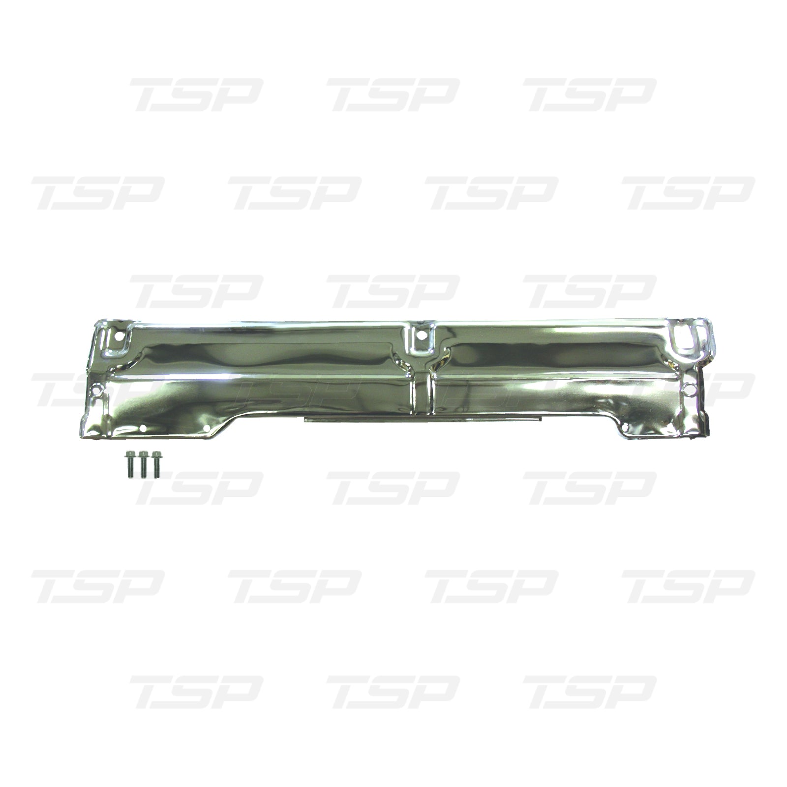 SP7613 CHROME STEEL UPPER RADIATOR SUPPORT COVER FOR HEAVY RADIATORS