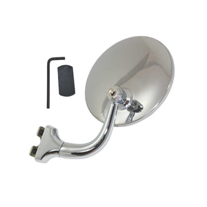 SP8217 4" Stainless Steel Peep Style Side View Mirror