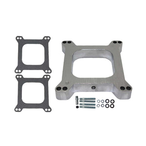 SP9131  1" Aluminum Square Bore 4BBL Carburetor Spacer Kit