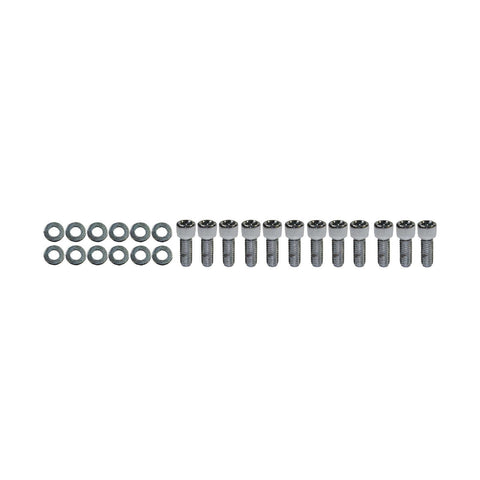 SP9831  Chevy Small Block Chrome Steel Allen Head Intake Manifold Bolt Kit