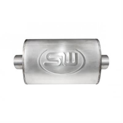 Exhaust Mufflers - Stainless Works Turbo Chambered Mufflers TM4C25C25C