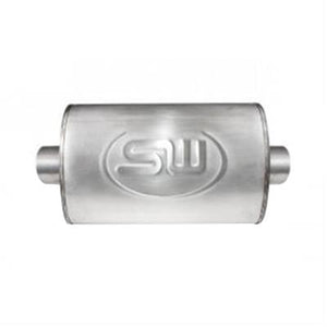 Exhaust Mufflers - Stainless Works Turbo Chambered Mufflers TM4C25C25C
