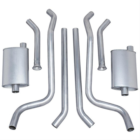 Summit Racing SUM-680101 - Summit Racing™ Header-Back Dual Exhaust Systems