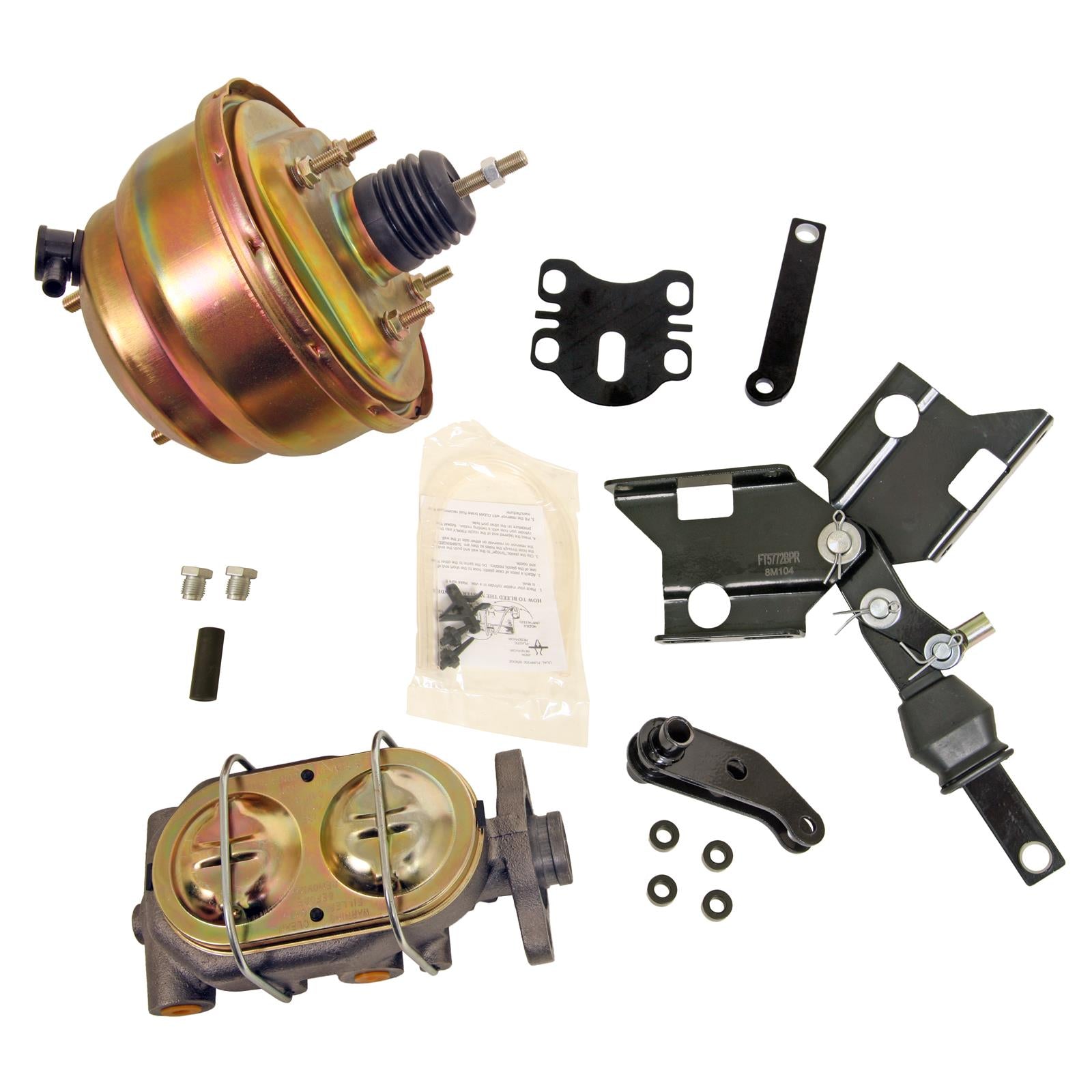 MASTER CYLINDER & BOOSTER KIT 57-72 FORD MERC