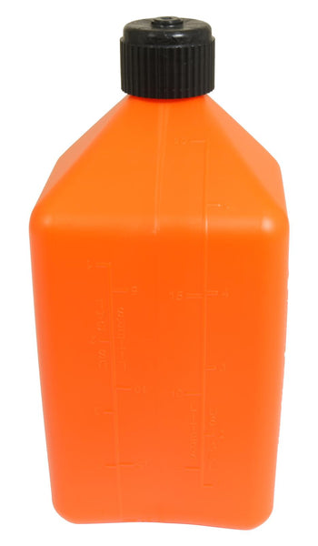 SUM-946013  Orange - 5 Gallon Square Utility Jug