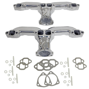 Summit Racing SUM-G9200S - Summit Racing Cast Exhaust Manifolds