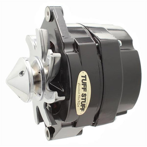 Tuff Stuff Performance 7139FBULL6 - Tuff Stuff Performance Silver Bullet Stealth Black Alternator