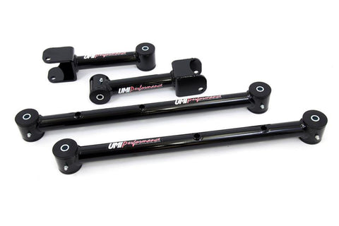 UMI Performance Rear Non-Adjustable Upper & Lower Control Arm Kit 301516-B