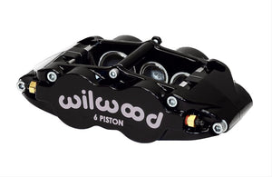 Wilwood Forged Narrow Superlite 6 Radial Mount Calipers 120-11781-BK