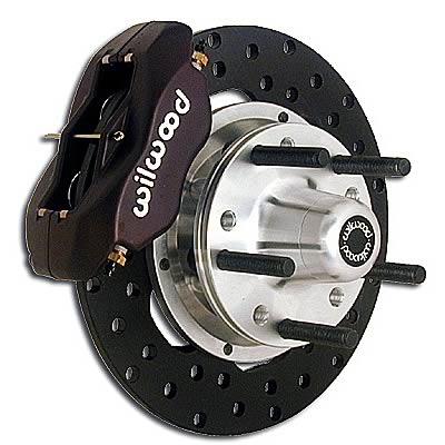 Wilwood Disc Brakes 140-1013-BD - Wilwood Forged Dynalite Front Drag Race Disc Brake Kit