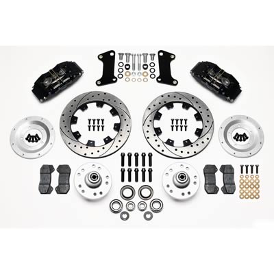 Wilwood Disc Brakes 140-1013-BD - Wilwood Forged Dynalite Front Drag Race Disc Brake Kit