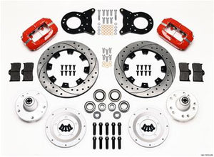 Wilwood Disc Brakes 140-11072-DR - Wilwood Forged Dynalite Big Brake Front Brake Kits