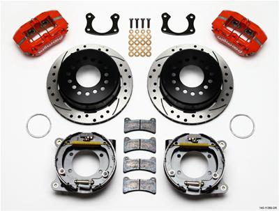 Wilwood DynaPro Low-Profile Rear Parking Brake Kit 140-11389-DR  Ford 9"