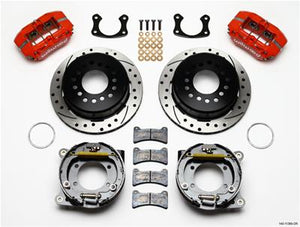 Wilwood DynaPro Low-Profile Rear Parking Brake Kit 140-11389-DR  Ford 9"