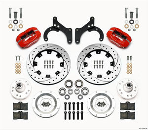 Wilwood Disc Brakes 140-12459-DR - Wilwood Forged Dynalite Big Brake Front Brake Kits