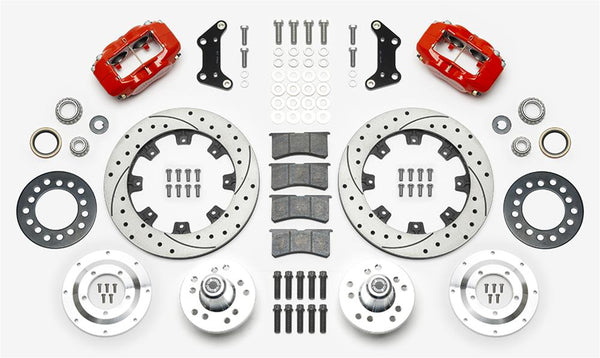 Wilwood Disc Brakes 140-15468-DR - Wilwood Forged Dynalite Big Brake Front Brake Kit