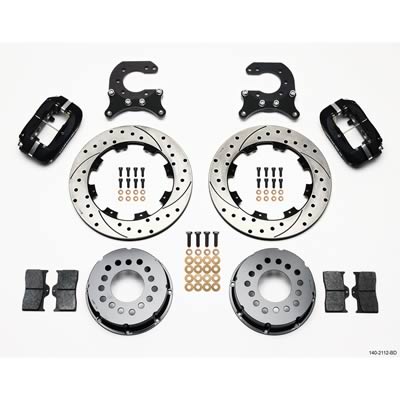 Wilwood Forged Dynalite Pro Series Rear Disc Brake Kit 140-2112-BD