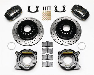 Wilwood Disc Brakes 140-7140-D - Forged Dynalite Rear Parking Brake Kit 9" Ford