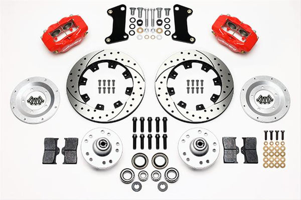 Wilwood Disc Brakes 140-7675-DR - Wilwood Forged Dynalite Big Brake Front Brake Kits