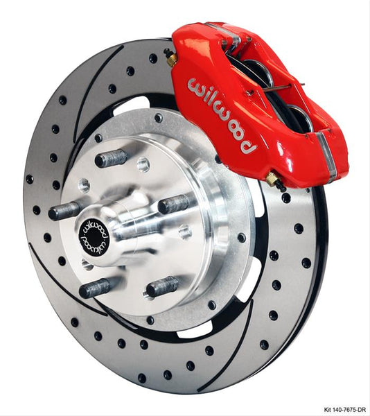 Wilwood Disc Brakes 140-7675-DR - Wilwood Forged Dynalite Big Brake Front Brake Kits