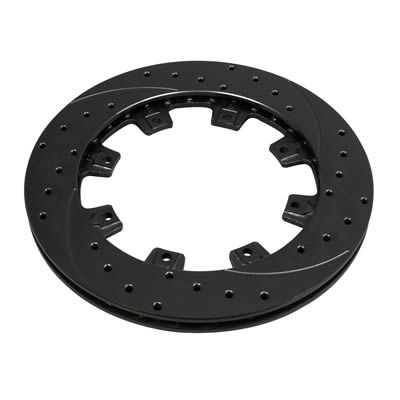 Wilwood Disc Brakes 160-7099-BK - Wilwood SRP Drilled Performance Brake Rotor