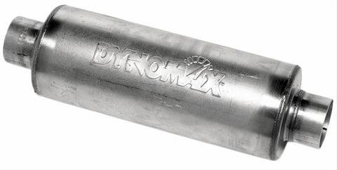 Exhaust Mufflers - Dynomax Ultra Flo Welded Round Mufflers 17225